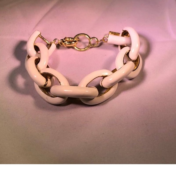 ❤️❤️❤️❤️❤️🆕WHITE LINK ENEMAL BRACELET - Picture 4 of 7